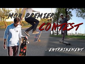 Mon premier CONTEST de LONGBOARD DANCING - [Entrainement] Échappées Urbaines