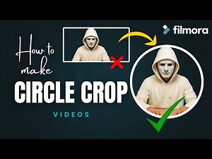 How to Make Circle Crop Videos in Filmora | Circle Mask Effect Tutorial (Step by Step) Tech Se Grow