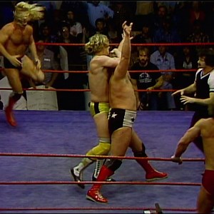 The atmosphere was ALL KINDS of electric when the Von Erichs clashed with the Freebirds on this day in 1️⃣9️⃣8️⃣3️⃣. | WWE Network