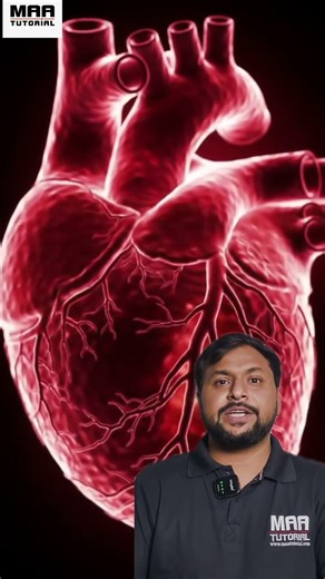 Human Heart🫀 Explained in 60 Seconds | Abhishek Sir