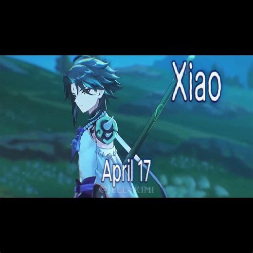 Genshin Impact Character's Birthday|| #genshinimpact