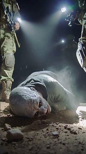 Leaked Military Footage from Area 51: Alien Found Alive #alien #aliens #area51 #UFOs #ufo