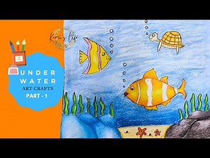 Magical Underwater Drawing for Kids! Easy Step by Step Tutorial