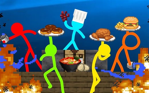 火柴人 VS 我的世界系列 第三十二集 厨师（The Chef）