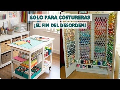 Enough! No More Chaos in Your Sewing Studio! Get Organized With This Furniture