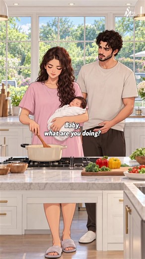 She gave birth yesterday… and they still expected her to cook. 💔 Then her husband said: “She’s my wife, not your employee.”