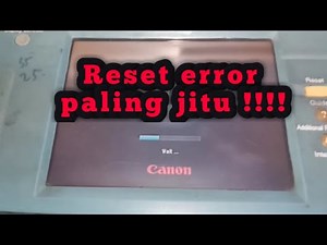 reset error 001 mesin fotocopy Canon Ir 5000 || Ir 5020