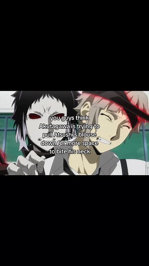 Akutagawa Biting Atsushi Reaction | BSD Scene Analysis