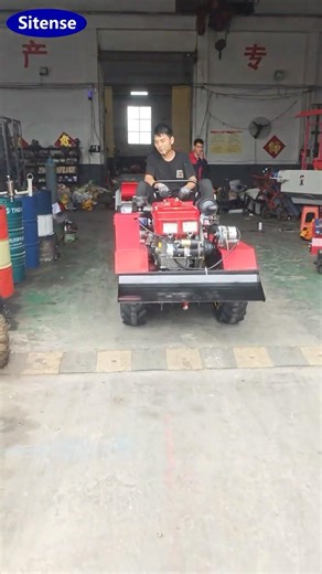 Mini AWD Tractor with Rotary Cultivator at Factory Price #rotarytiller #tractor #minitractor #farm