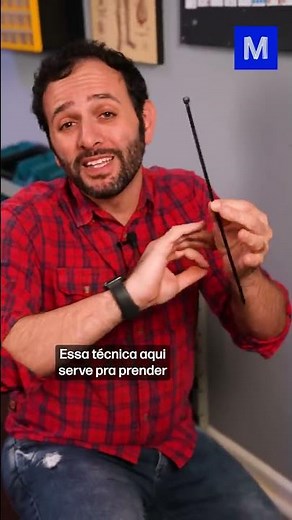 Jeito ninja de PRENDER COISAS na PAREDE!