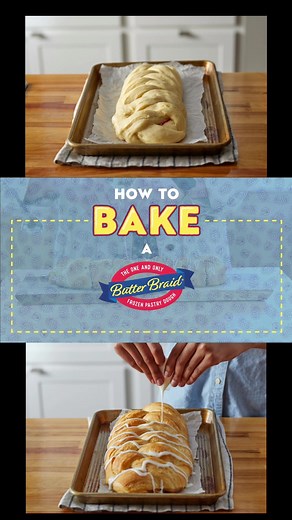 How to bake a butter braid pastry