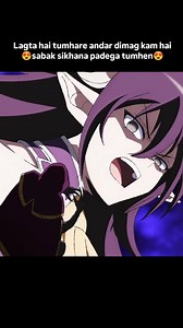 1.4K views · 35 reactions | Lagta hai tumhare andar dimag kam hai sabak sikhana padega tumhen  . . . My one hit kill sister Ep 9 . . . #anime #kilmaria #attitude #fight #asahi #love #boyfriend #girlfriend #myonehitkillsister #hindianime | ZANDA ANIME | Facebook