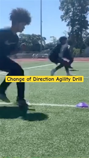 This drill improves overall agility, footwork, and effort! #football