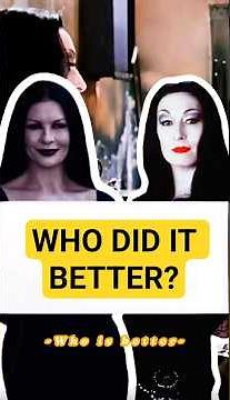 Who’s the REAL Morticia Addams? Anjelica Huston vs Catherine Zeta-Jones