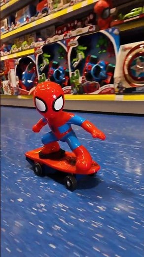 Marvel Spider-Man Remote Control Skateboard Figure #spiderman #marvel