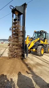 Factory Customized Mini Excavator Auger Post Hole Digger Drilling Machine Hydraulic Earth Auger Drive Machine for Sale