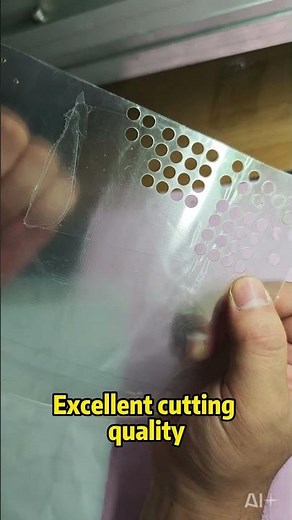 PET film laser cutting