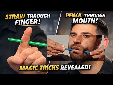 7 Visual Magic Tricks with Simple Objects | Full Performance & Secret Revealed #28
