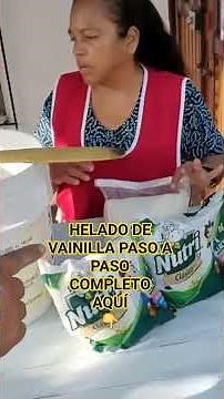 HOW TO MAKE HOMEMADE VANILLA ICE CREAM STEP BY STEP
