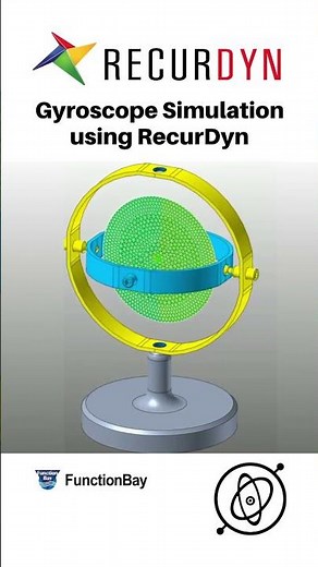Gyroscope Simulation using RecurDyn