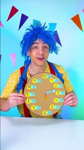 I can't tell the time! 😔 Kids learn how to tell time #forkids #educational #learning #preschool