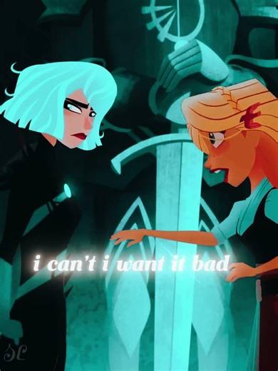 Cassandra & Rapunzel_ I want it, I can't #edit #rapunzel #tts #cassandra #trending #tangled #sad