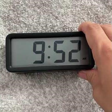 無印良品 デジタル時計