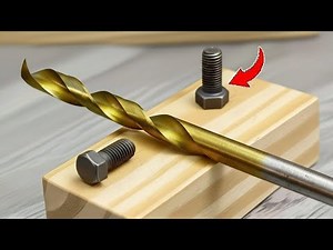 This sharpening method will blow your mind! Drill anything quickly and easily | Holic Maker