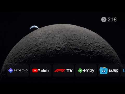 How to get this Artemis II inspired theme on your TV using Projectivy Launcher