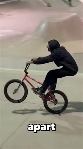 Double backflip gone wrong 💀 #bmx #fail #extremesports