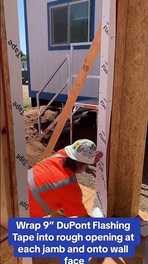 How to Flash Non-Flanged Doors BEFORE WRB Sequence