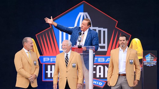 Chris Berman introduces Pro Football Hall of Fame Class of 2020
