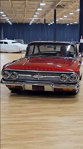1960 Chevrolet Biscayne Classic Car Drive By Engine Sound Shiny Rust Hot Rod Spectacular 2025