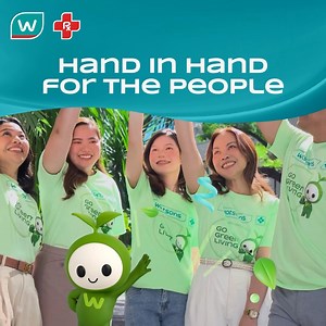 We go hand in hand to uplift lives through education, free health programs, and everyday kindness. 💚 #WatsonsPH | Watsons