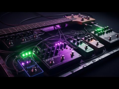 Midi Bass Pedalboard Explained (Portrait)