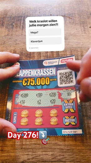 #277 Vandaag krassen wij flappen Krassen Kraslot 💶 The Daily Scratch Continues🔥