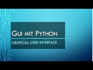 036 GUI mit Python: Event handling über Shortcuts und die Menubar