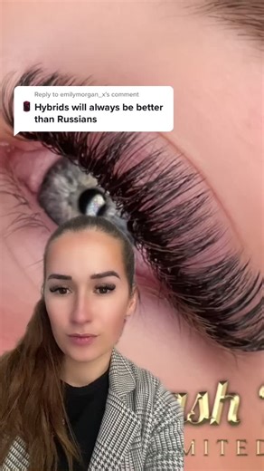 Russian vs Hybrid Lashes: Which is Your Favorite?