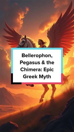 Discover how Bellerophon tamed Pegasus and defeated the monstrous Chimera! Dive into epic Greek mythology and legendary beasts. #GreekMythology #Pegasus #Chimera #Legends #MythicalHeroes