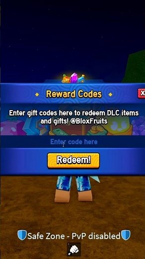 NEW SECRET BLOX FRUITS CODES (JANUARY 2025) - OP REWARDS! 🚀✨️ #roblox #bloxfruits #shorts