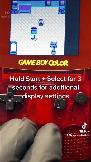 Game Boy Color IPS settings showcase