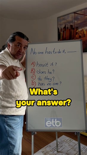 What’s your answer?#englishlearning #englishtips #learn #english #englishteacher #explore #foryou #fyp #yourenglishlevel #englishtestbank | Englishtestbank