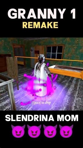 SLENDRINA MOM 😱😱 | Wait For End #shortsfeed #shorts #granny #horror #viral #gamming #shortsvideo