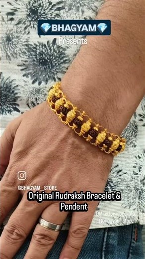 Bhagyam Rudraksha pendant #pandent #trending
