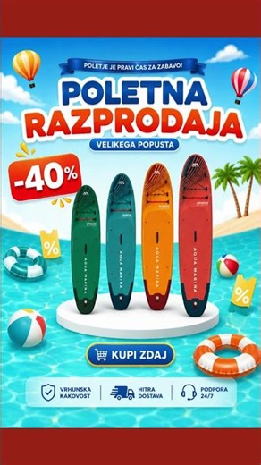 🏄‍♂️ SUP AKCIJA – najnižje cene sezone!