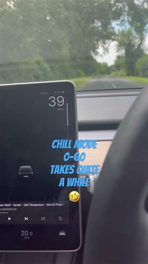 Chill mode 0-60 Tesla model 3 long range 2021