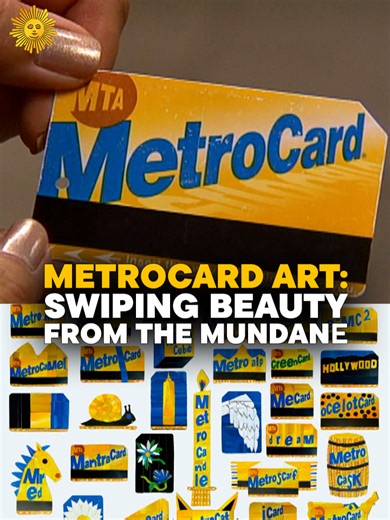 On December 31, New York City will officially retire the transit system's MetroCard, that ubiquitous piece of plastic used to gain entrance onto subways and buses. But there is beauty in using MetroCards as the raw materials for art, as Thomas McKean has found in his collages and miniature sculptures depicting portraits of city life. Serena Altschul reports. #metrocard #subway #art