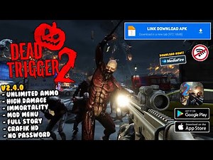 Dead Trigger 2 Mod Apk v2.4.0 Terbaru 2025 - Game Android FPS Zombie Offline Terbaik Graphics HD