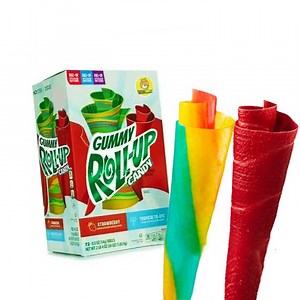 [Hot Item] Fruit Roll Gummy Candy Roll up Soft Candy