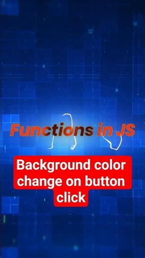 Change Background Color on Button Click Using JavaScript | Easy Tutorial #viral #trending #shorts